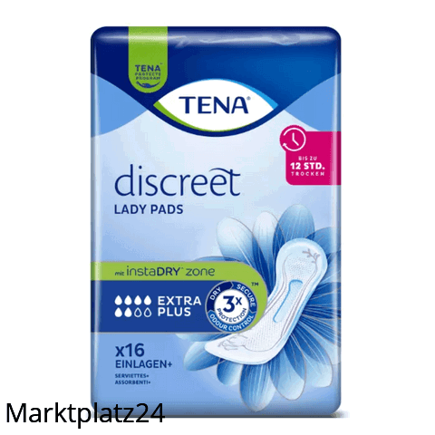 TENA Lady Extra Plus, 6x16 St/Krt. - Marktplatz24
