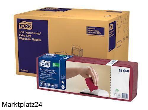 Tork Premium Spenderservietten, 16,5x10,7cm, 2lg, bordeaux, 8x1000 St/Krt. - Marktplatz24