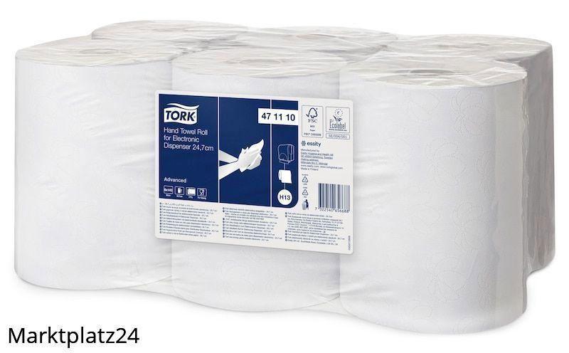 Tork Rollenhandtücher H13, 2lg,143m weiß, Tissue, 6 Ro/Krt. - Marktplatz24
