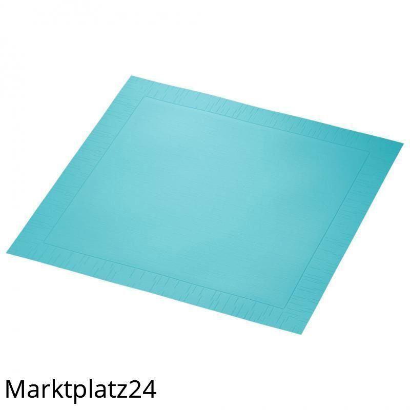 Zelltuch-Serviette Klassik, 40x40cm, 4lg, 1/4 Falz, mint blue, 6x50 St/Krt. - Marktplatz24
