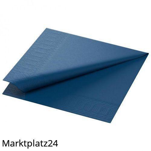 Zelltuch-Serviette, 33x33cm,1lg,1/4Falz, dunkelblau, 6x500 St/Krt. - Marktplatz24