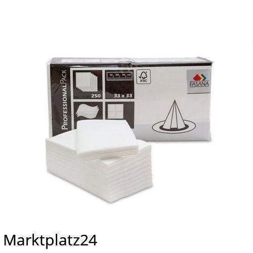 Zelltuch-Serviette, 33x33cm,3lg,1/8Falz, cream, 4x250 St/Krt. - Marktplatz24