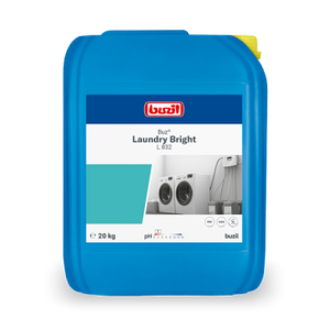 Buz Laundry Bright L832 Flüssigwaschmittel in einem 20L Kanister.