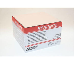 Bonamat Renegite Entkalker in einer Verpackung mit mehreren Beuteln.