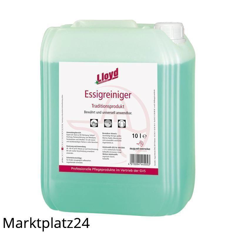 Lloyd Essigreiniger, 10L Kanister - Marktplatz24