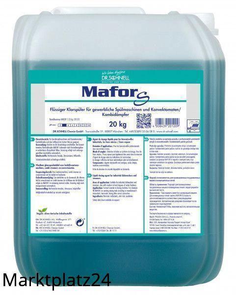 Mafor S, 20kg Kanister - Marktplatz24