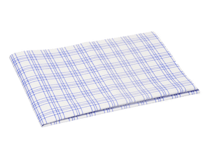 Reinigungshilfsmittel -Microfaser Geschirrtuch, 40x60cm, weiß/blau, 1 St.