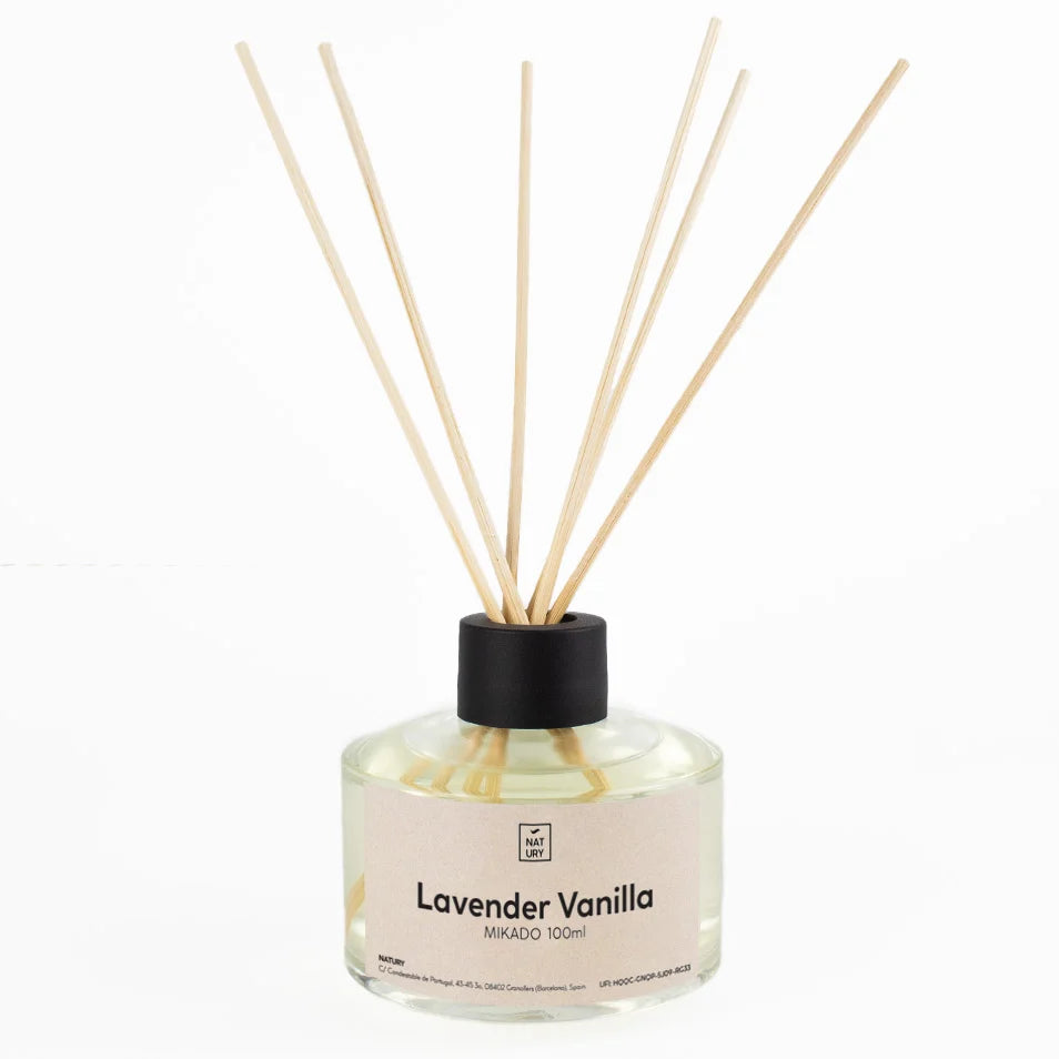 Natury Mikado Lavender-Vanilla Duftstäbchen – 100 ml