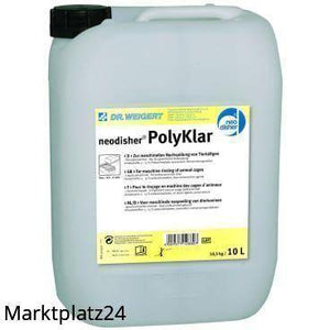 Neodisher PolyKlar, 10L Kanister - Marktplatz24