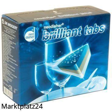 Neodisher brilliant tabs, 1,2kg Karton - Marktplatz24