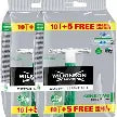 Wilkinson Einwegrasierer Extra 2 Sensitiv Doppelklinge 5er-Pack