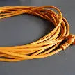 Orange 15m power cable with strain relief