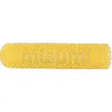 Gelber Feuchtwischmop aus Acrylfasern mit 110cm Länge.