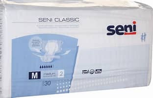 Seni Classic Inkontinenz-Einlagen – Medium, 30 Stück Packung