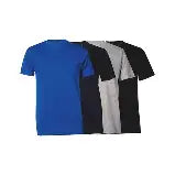 Weißes Arbeitsshirt STX TSHIRT ST101 mit kurzem Arm und rundem Halsausschnitt.