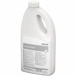 Das Assure Pulver in einer 2,4 kg Flasche ist ein Nahrungsergänzungsmittel für Pferde.