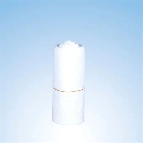 Rolle weißer 60L LDPE Abfallsäcke mit Gummiband