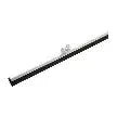 Haug Bürsten KG schwarzer Einlippiger Wasserschieber 620x35x25mm für effiziente Bodenreinigung
