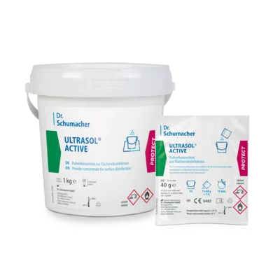 Desinfektion -Ultrasol Active, 40g Sachet, 100 St. BAuA-Reg-Nr.: N-68023