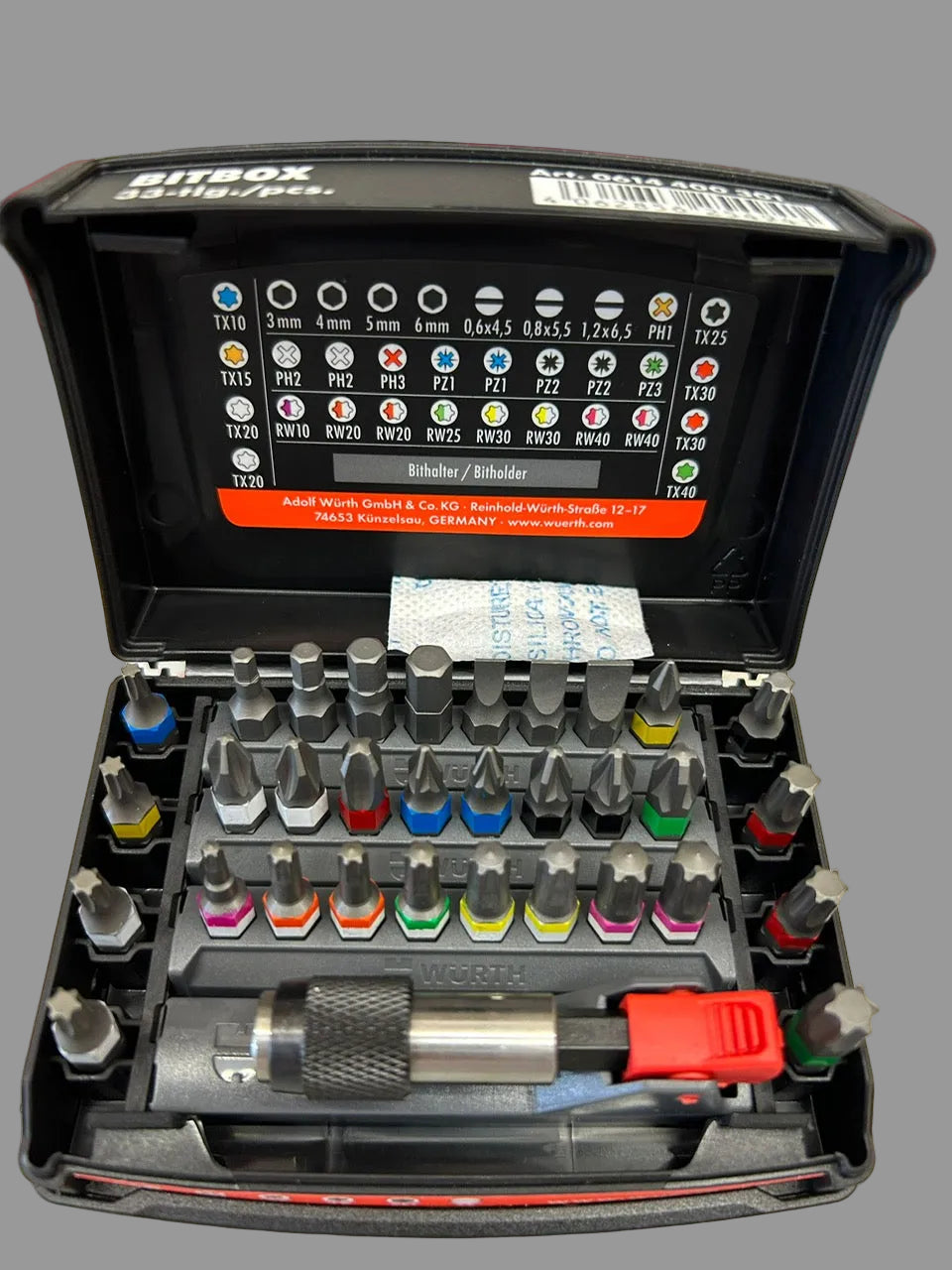 مجموعة BIT-GEM-SET-RW/PH/PZ/TX/6KT/SZ-33TLG VP وحدة واحدة