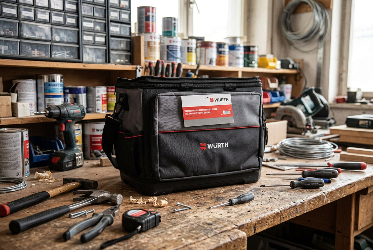Werkzeugtasche Groß Mit Dokufach 430x315x340 mm