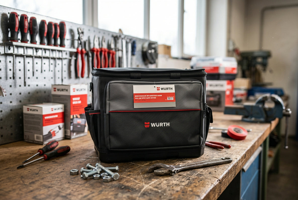 Werkzeugtasche Groß Mit Dokufach 430x315x340 mm