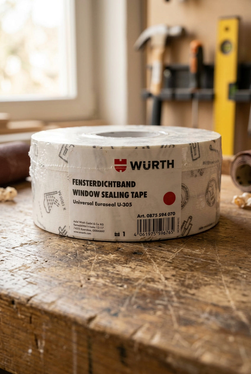 Würth Fensterdichtband EURASEAL U-305 | Universal innen & außen 1 St.