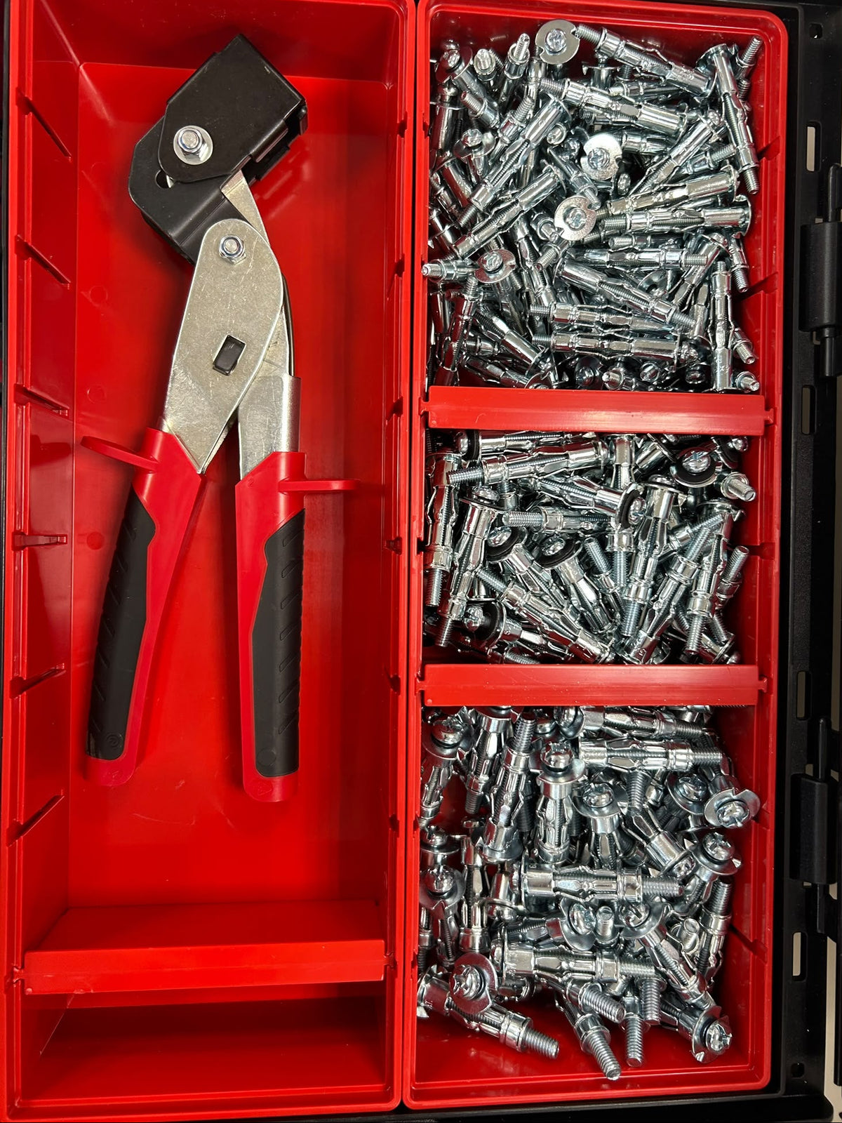Hohlraumdübel Metall Sortiment 201 Teile Set