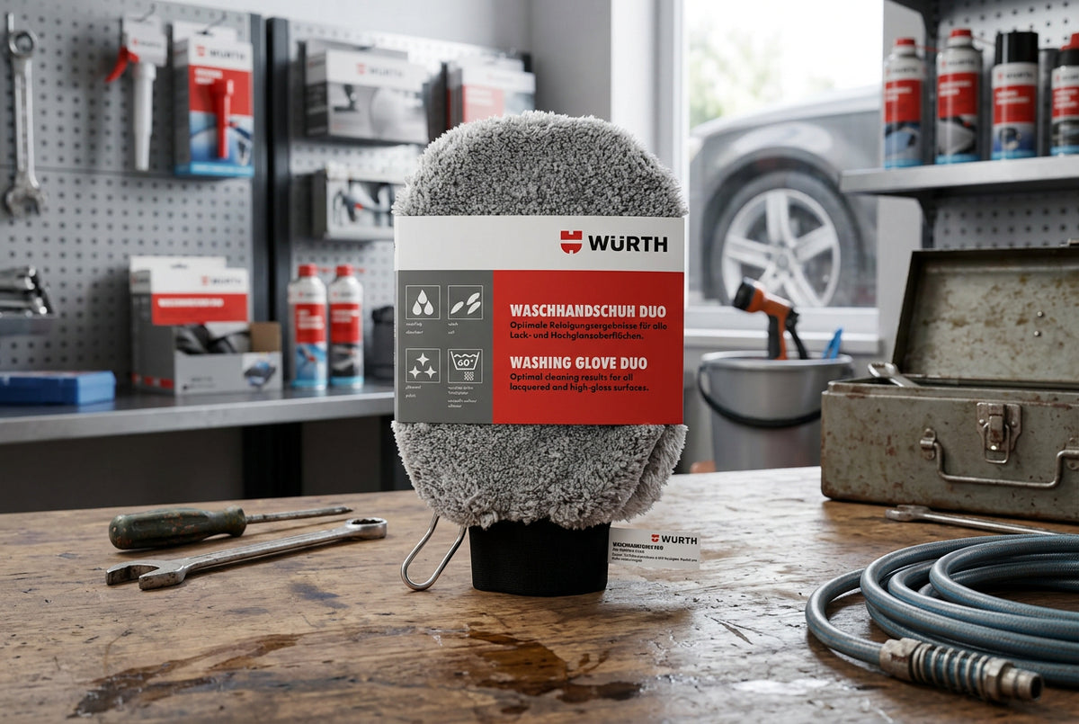 Würth Waschhandschuh DUO für Lack- und Hochglanzflächen