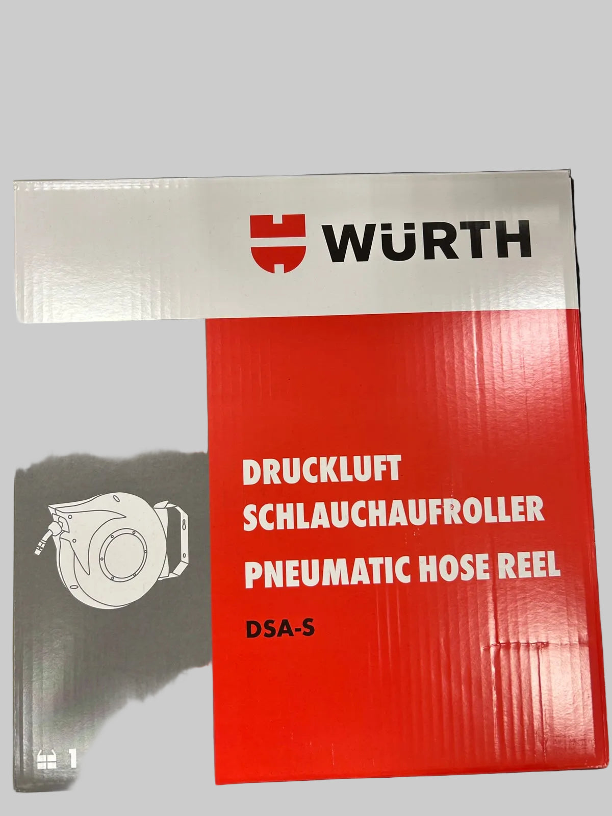 Würth Druckluft-Schlauchaufroller DSA 11-S – 11 m