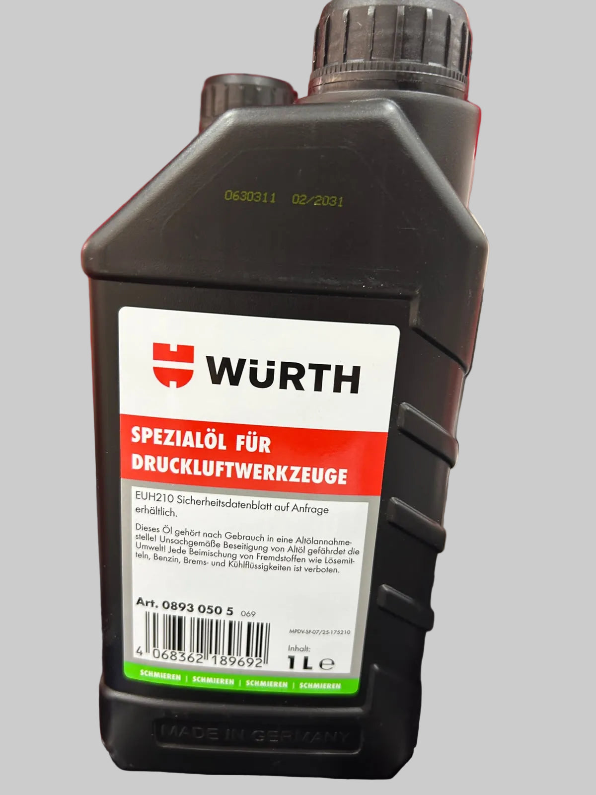 Würth Druckluftöl – 1 Liter