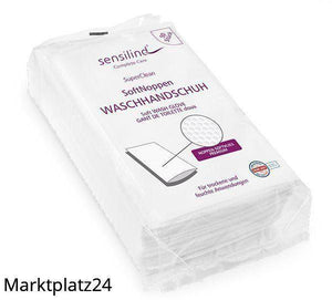 Sensilind SoftNoppen Waschhandschuh, 23x15cm, 20x50 St/Krt. 36 Krt./Pal. - Marktplatz24