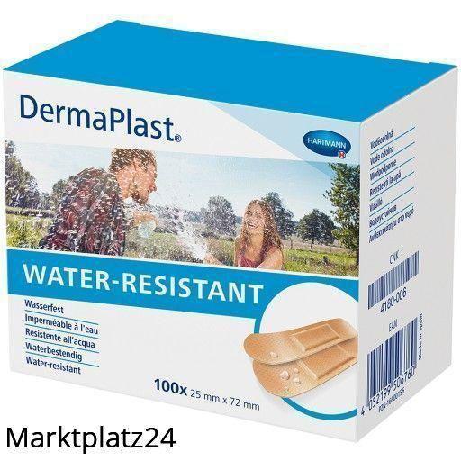 DermaPlast Water-Resistant, 25x72mm, 100St/Pk. - Marktplatz24