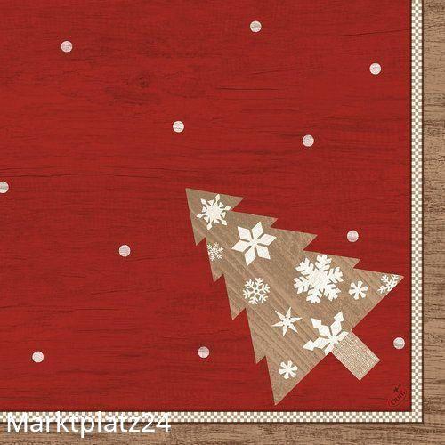 Dunilin-Serviette, 40x40cm, Alps, 50 St/Pk. - Marktplatz24