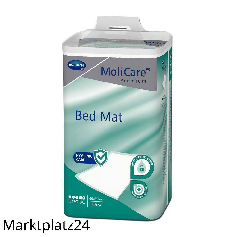 MoliCare Premium Bed Mat, 5 Tropfen, 60x60cm, 30 St/Pk. - Marktplatz24