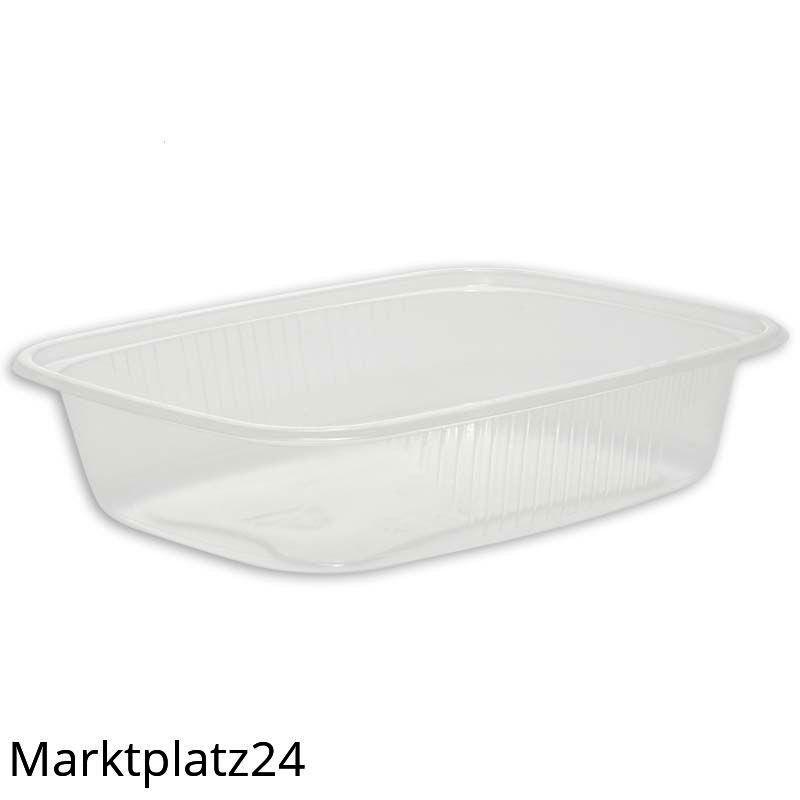 Verpackungsbecher, PP, 125ml, 108x81x26mm, klar, 100 St/Pk. - Marktplatz24