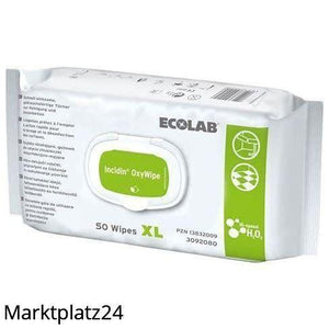 Incidin OxyWipe XL, 50 Tü/Pk.   BAuA-Reg-Nr.: N-61592 - Marktplatz24