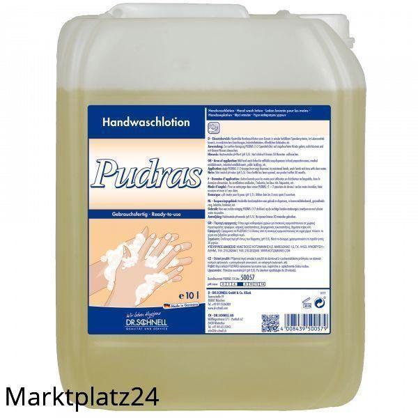 Pudras Spenderseife, 10L Kanister - Marktplatz24