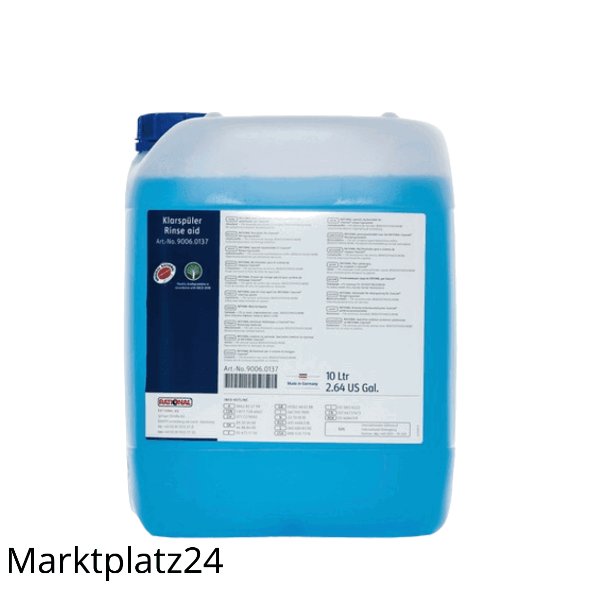 Rational Klarspüler, 10kg Kanister - Marktplatz24