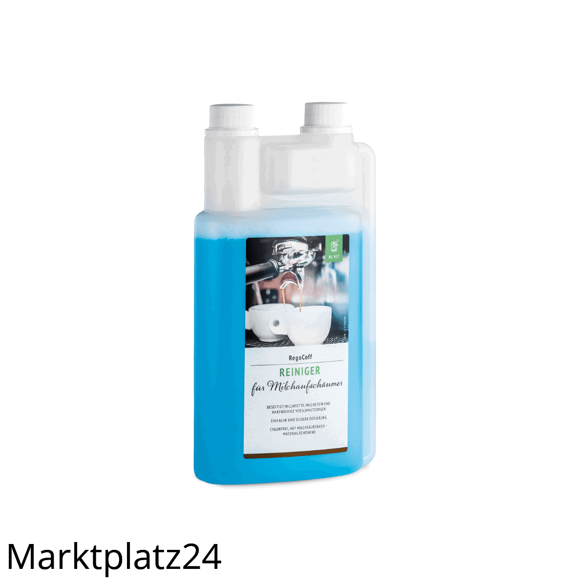 RegoCoff Reiniger für Milchaufschäumer RC 917, 1 Liter Dosierflasche - Marktplatz24