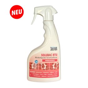 Solubac RTU mikroorganismische Geruchsneutralisation in 500ml Sprühflasche.