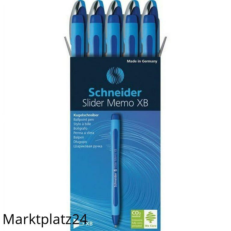 SCHNEIDER SLIDER EDGE KUGELSCHR.1,4 BLAU - Marktplatz24