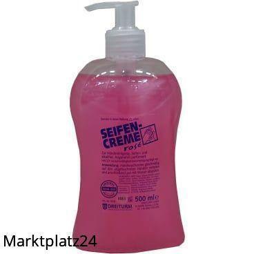 Seifencreme rosÃ© "Limited Edition", 500ml Flasche - Marktplatz24