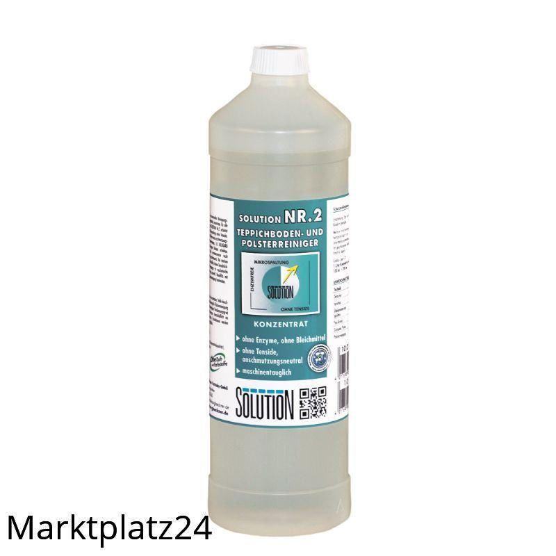 Solution Nr. 2, Teppich-u. Polsterr. - 1 ltr. Flasche - Marktplatz24