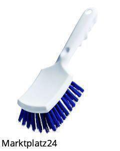 Stielbürste kurzer Griff, 260x72x35mm, PBT, Ã˜0,50mm, blau, hart, 1 St. - Marktplatz24