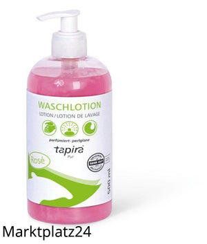 TAPIRA Pur Waschlotion rosÃ©, parfümiert, perlglanz, 500ml Pumpspender - Marktplatz24