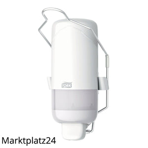 Tork Seifenspender mit Armhebel weiß - S1 Flüssigseifen System - Marktplatz24