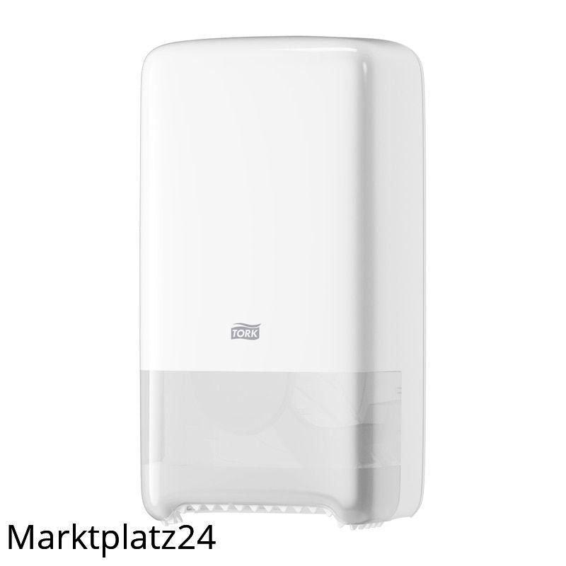 Tork Toilettenpapierspender Compact - T6 System, weiß, 1 St. - Marktplatz24