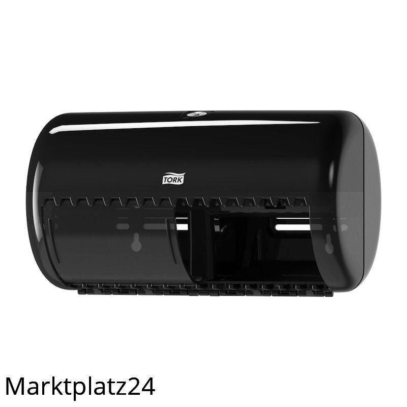 Tork Toilettenpapierspender Kleinrolle schwarz - T4 Kleinrollen System - Marktplatz24