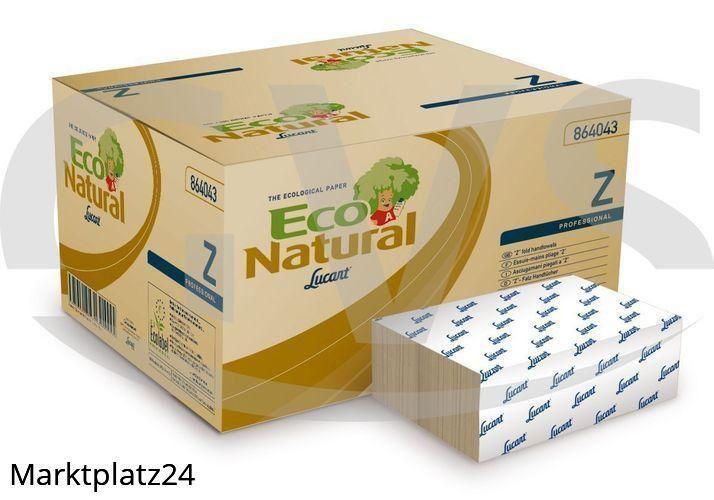 Handtuchpapier, 22,5x24cm, 2lg, natur, Z-Falzung, 15x200 Tü/VE - Marktplatz24